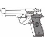  Marushin M92SB серебряный ABS( конечный продукт ) модель оружия возвращенный товар вид другой B