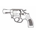 マルシン工業 6mmBB Xカートリッジ M36 3インチ WディープブラックABS 木目調プラサービスグリップ(対象年令 18才以上用)エアガン 返品種別B