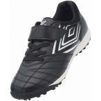 アンブロ サッカー シューズ ジュニア アクセレイタ- SB JR WIDE(BLACK/ BLACK/ WHITE・サイズ:16.0cm) 返品種別A