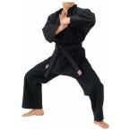 九櫻 空手衣 黒11号 上下セット(4号)  返品種別A