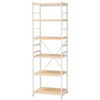 弘益 サラスチールラック[レギュラータイプ](ナチュラル) KOEKI KOEKI-SSR58RNA 返品種別A