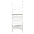 HAGIHARA( Hagi .).. обивка wall подставка ( белый * ширина 80× глубина 21.5× высота 200~265cm) KTR-3148WH возвращенный товар вид другой A