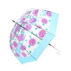 amusant sous la pluie(アミュゾンスーラプルイ) バードケージ プラスチック傘 65cm(アジサイPUxSKY) BF017485-1A-2H 返品種別A