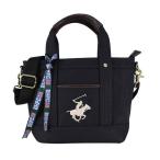 BEVERLY HILLS POLO CLUB キャンバストートバッグXS(BK/ BK/ WH) 返品種別B