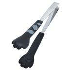 田辺金具 2532 でかにゃんこトング 12本入 黒たま 9505375 返品種別A