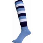  мой nRUGBY SOCKS( темно-синий × sax × белый ) носки 25-27cm возвращенный товар вид другой A