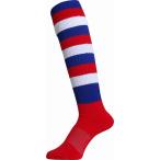  мой nRUGBY SOCKS( голубой × красный × белый ) носки 25-27cm возвращенный товар вид другой A