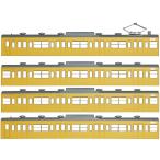グリーンマックス (再生産)(N) 18014 国鉄(JR)103系(低運・非ユニット窓・冷改車・カナリア) 基本4両編成ボディキットB(着色済み組立キット) 返品種別B