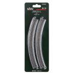 カトー (N) 20-110 ユニトラック 曲線線路 R282-45°(4本入) 返品種別B