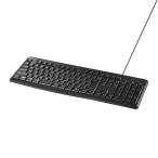  Buffalo USB подключение проводной стандартный клавиатура ( черный ) BSKBU110BK возвращенный товар вид другой A