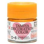  Tamiya Tamiya украшение цвет D-6 orange сироп акрил краска (76606) краска возвращенный товар вид другой B