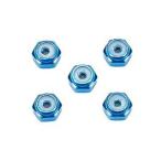 Tamiya GP.500 2mm aluminium замковая гайка ( голубой 5 шт )(15500) Mini 4WD детали возвращенный товар вид другой B