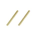 タミヤ OP.1387 2.6x27mm チタンコートサスシャフト 2本(DB01・DB02)(54387)ラジコン用パーツ 返品種別B