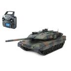 タミヤ 1/ 16電動RC レオパルト2 A7V フルオペレーションセット(4chプロポ付)(56046) 返品種別B