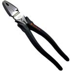 フジ矢 電工職人偏芯ペンチ 225mm ZERO BLACK 3300N-225 返品種別B
