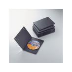 エレコム スリムDVDトールケース 1枚収納(10枚セット・ブラック) CCD-DVDS03-BK 返品種別A