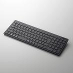 エレコム Bluetooth 薄型コンパクトキーボード(ブラック) TK-FBP101BK 返品種別A