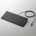  Elecom проводной тонкий Mini клавиатура Pantah graph тип японский язык расположение 84 ключ ( черный ) TK-FCP096BK возвращенный товар вид другой A