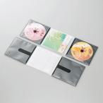 エレコム CD/ DVD用ソフトケース 2枚収納タイプ(ブラック) CCD-DP2C10BK 返品種別A
