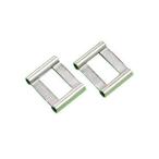 信栄物産 鉄パイプ支持サドル 11×18mm・2個1セット 締金具用オプション HSN-10 返品種別B