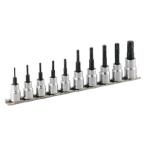 TONE トルクスソケットセット(強力タイプホルダー付) 10pcs HTX310 返品種別B