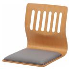 不二貿易 和座いすクッション付き(ナチュラル・幅39.5×奥行52×高さ43cm) PY-307BS 和座椅子 10082 返品種別A