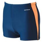 ショッピングスクール水着 男子 フットマーク 男子 スクール水着 アクアライン トランクス(オレンジ・サイズ：LL)  返品種別B