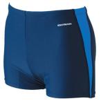 ショッピングスクール水着 男子 フットマーク 男子 スクール水着 アクアライン トランクス(ブルー・サイズ：LL)  返品種別B