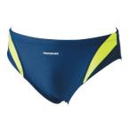 フットマーク 男子 スクール水着 アクアライン 競泳(イエロー・サイズ:M) 返品種別B
