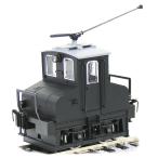 津川洋行 (再生産)(HO)18009 銚子電気鉄道 デキ3 電気機関車(初期トロリーポール仕様/ 車体色:黒 / 動力付) 返品種別B
