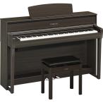 ヤマハ 電子ピアノ(ダークウォルナット調)(高低自在椅子&ヘッドホン&ソングブック付き) YAMAHA Clavinova(クラビノーバ) CLP-775-DW 返品種別A