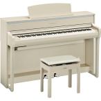 ヤマハ 電子ピアノ(ホワイトアッシュ調)(高低自在椅子＆ヘッドホン＆ソングブック付き) YAMAHA Clavinova(クラビノーバ) CLP-775WA 返品種別A