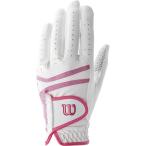  Wilson женский Golf перчатка гипер- Performance левый рука для ( белый / розовый * размер :21cm) возвращенный товар вид другой A