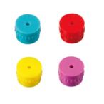 SLPワークス SLPW Iノブ カラーキャップ A (ライトブルー、レッド、イエロー、パープル)各色2個 計8個 ／お届け：1〜2週間／ 返品種別A