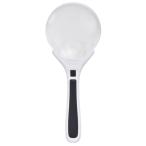 ケンコー LEDライト付きツインフォーカスルーペ90mm(倍率2倍/ 小玉3.5倍) PKC-013 返品種別A