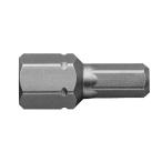 アネックス(ANEX) 溝付超短六角レンチビット 手動ドライバー用(H10×26) 兼古製作所 アネックスツール AK-51P-H10-26 返品種別B