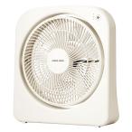 アピックス (扇風機)ボックス扇(ホワイト) APIX 2電源式スリムファン AFS-125-WH 返品種別A
