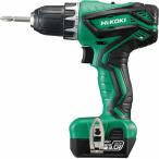 HiKOKI 10.8V コードレスドライバドリル 36N・m (本体のみ) ハイコーキ(日立工機) DS10DAL(NN) 返品種別B