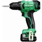 HiKOKI 10.8V コードレスドライバドリル 38N・m (2.0Ahバッテリー(BSL1220M)×2個・充電器(UC12SL)付き) ハイコーキ(日立工機) DS12DA(2BS) 返品種別B