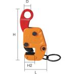 スーパーツール 縦・横兼用吊りクランプ 基本使用荷重(縦・横)：0.5t(RFIDチップ搭載/ S・M・A・Я・T管理アプリ対応) GVC0.5RRF 返品種別B