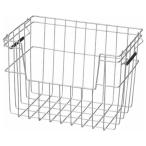 アイリスオーヤマ ステンレスワイヤーバスケット ミドル IRIS SWB-M 返品種別A