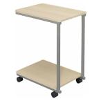 ショッピングdsi アイリスオーヤマ サイドテーブル(ペアー/ シルバー) IRIS DSI-356 返品種別A