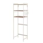 アイリスオーヤマ スタイル冷蔵庫ラック(ホワイト/ ライトナチュラル) IRIS SRR-580ホワイト/ ライトナチユラル 返品種別A