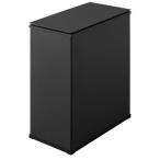 アイリスオーヤマ スチールペール(ブラック・45L) IRIS STPL-45ブラツク 返品種別A