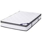 アイリスオーヤマ ピロートップ ポケットコイルマットレス(ホワイト・セミダブル・厚さ23cm) IRIS PMTS23PN-SDホワイト 返品種別A