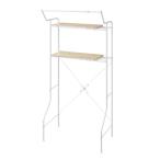 アイリスオーヤマ 伸縮スタイルランドリーラック ハンガーバー付き(ホワイト) HSLR-EX895ホワイト 返品種別A