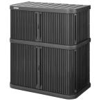  Iris o-yama Mini запирающийся шкафчик ширина 90× глубина 52× высота 100cm( темно-серый ) IRIS ML-1050PP возвращенный товар вид другой A