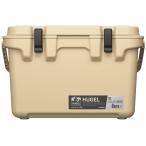 アイリスオーヤマ HUGEL(ヒューゲル) クーラーボックス 40L(ベーシュ)(ハンドル・ショルダーベルト付き)  返品種別A