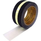 カーボーイ すべり止めテープザラザラ 蓄光ライン 幅50mm×長さ5m(イエローグリーン/ ブラック)1巻 すべり止めテープ(蓄光タイプ) ST-16 返品種別B