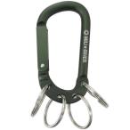 MILI BINER милитари kalabina4 кольцо для ключей ( зеленый ) MCB-15MILIBINER возвращенный товар вид другой B